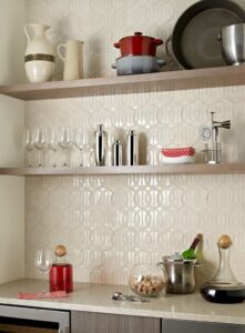 Choosing The Best Backsplash For Your Nashville Kitchen Remodel: Materials, Styles, And Designs Guide (2024) 3 Red Rock Tileworks Coco Backsplash tile